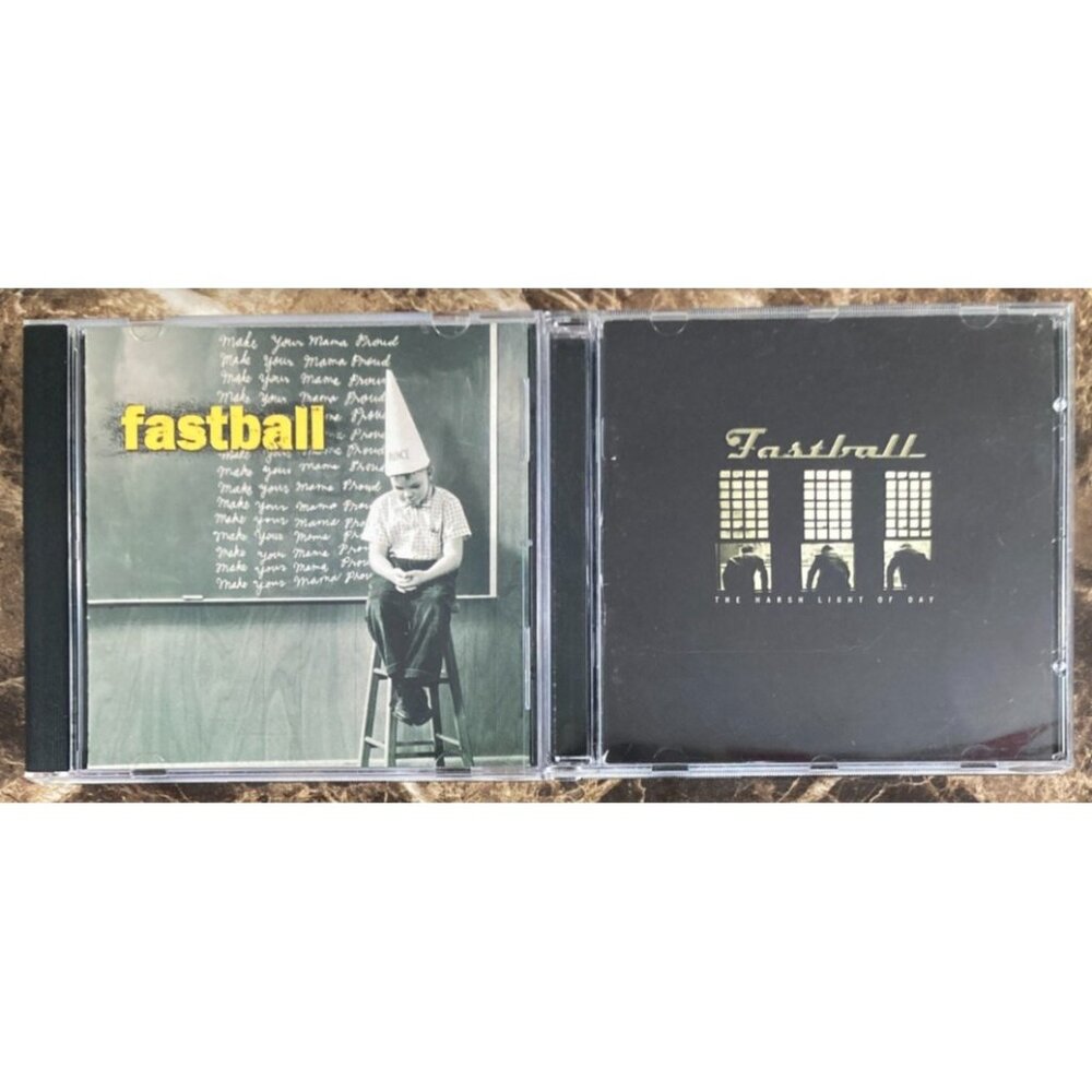 Fastball 2 CD Lot Make Your Mama Proud 1996 & The Harsh Light of Day 2000 EUC